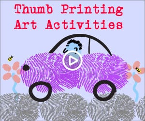 Thumb Printing Art Activities