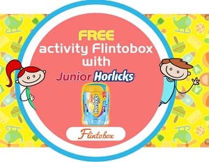 Free Flintobox With Jr. Horlicks